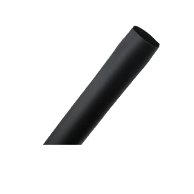 1/4x6" BLACK THIN WALL HEAT SHRINK TUBEI