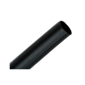 1/8 X6" BLACK THIN WALL HEAT SHRINK TUBE