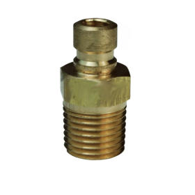 1/2 PLUG MNPR BRASS