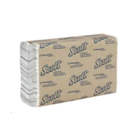 SCOTT C-FOLD WHITE TOWEL