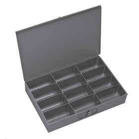 12 HOLE INSERT W/LARGE DRAWER WHITE