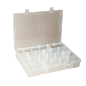 SMALL PLASTIC BOX ADJUSTABLE