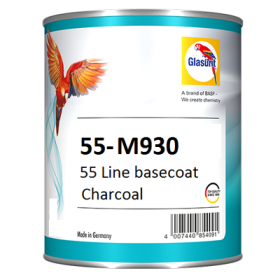 GLASURIT 55 LINE CHARCOAL  0.5 LITER