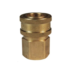 1/4 PW COUPLER  1/4 FEM PIPE BRASS