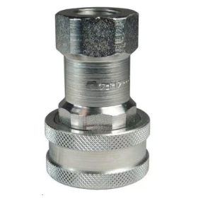 1/2 ISO-B COUPLER 1/2 NPTF STEEL