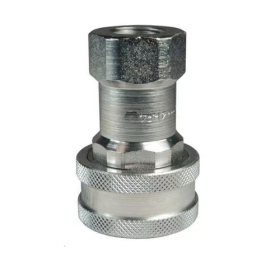 1 ISO B COUPLER 1 NPTF STEEL