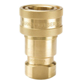 1-1/4 WING NIPPLE 1-1/4 NPTF BRASS