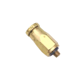  1/8TX10-32 NICKEL MALE PUSH CONNECTOR