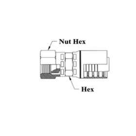 1-1/2H X 1-1/2 FEMALE JIC 37 DEGREE SWIV