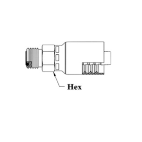 1H X 1 MALE OFS