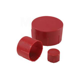 3/8" FLARED JIC FITTING RED LDPE