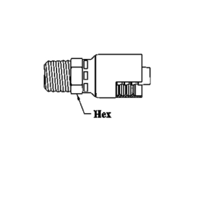 1/4 INCH HOSE X 1/4 INCH MALE PIPE