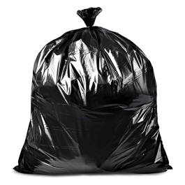 Trash Bags - 30 Gallon - Twist Tie - Trash Bag - Black (Case Qty