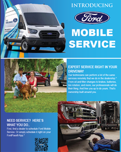 Ford Mobile Service Flyer