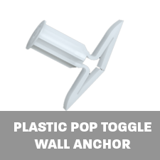  Plastic Pop Toggle Wall Anchors