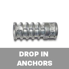 Drop-In Anchors and Lag Shields