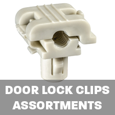 DOOR LOCK CLIPS ASSORTMENT