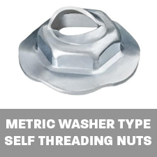 metric washer type self threading