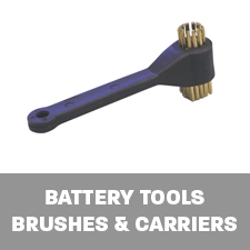 Battery Tools Brushes and Carriers