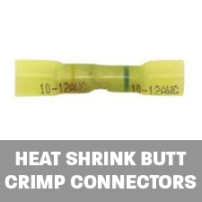 Heat Shrink Butt Crimp Connectors