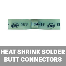 HEAT SHRINK SOLDER BUTT CONNECTORS