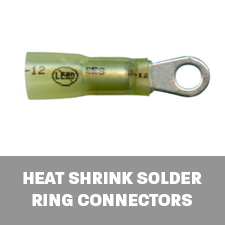 HEAT SHRINK SOLDER RING CONNECTORS