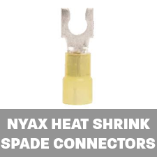 NYAX Heat Shrink Spade Connectors