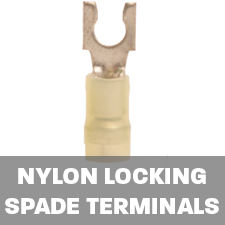 Nylon Locking Spade Terminals