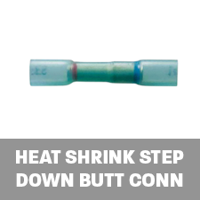 Heat Shrink Step Down Butt Connectors