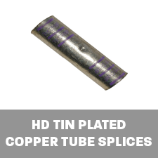 HD Tin Plated Copper Tube Splices