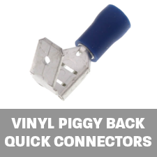 Vinyl Piggy Back Quick Connector