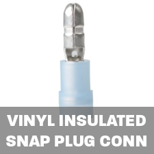 Vinyl Insulated Snap Plug Connectors