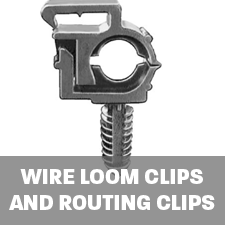 Wire Loom Clips and Routing Clips