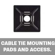 Cable Tie Mounting Pads and Accessories