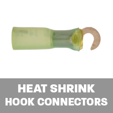 HEAT SHRINK HOOK CONNECTOR