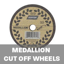 MEDALLION CUT OFF WHEELS